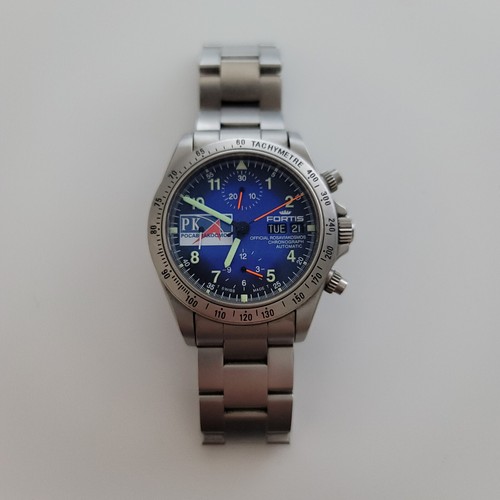 RARE FORTIS OFFICIAL ROSAVIAKOSMOS CHRONOGRAPH AUTOMATIC COSMONAUTS LIMITED