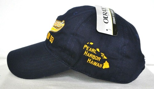 *USS MISSOURI PEARL HARBOR HAWAII* Schlachtschiff Ballkappe Mütze *OURAY* bestickt - Bild 2 von 3