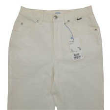 Escada Sport Women's NWT White Cotton Jeans Pants Made in Italy US Size 6