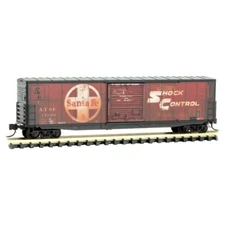 AT&SF 50' Standard Box Car Shock Control Micro-Trains MTL# 180 44 140 N Scale