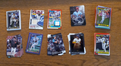 2025 Topps Baseball Card Singles INSERT, PARALLELS, CHROME - Create Own Lot