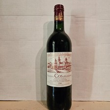 1 bouteille de chateau COS ESTOURNEL 1986  / saint estéphe