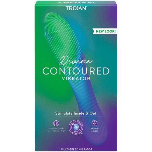 Trojan Vibrations Ultra Touch Couples Fingertip Vibrator Waterproof 2-in-1  BONUS