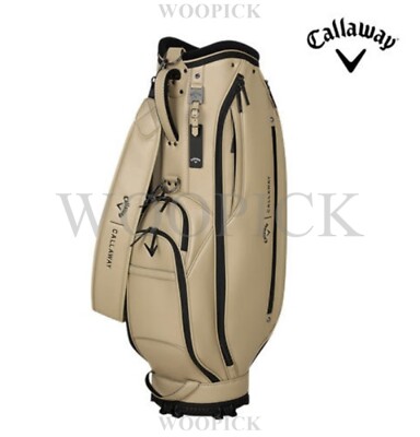 Callaway 2025 FREMONT Urban Golf Caddie Cart Bag 9inch 5Way PU PE