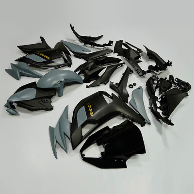 Grey Gray Black Fairing Kit Bodywork For Kawasaki Ninja 650 2020-2024 21 22 USA