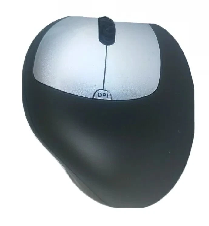 Goldtouch KOV-GSV-RMW Silver/Gray Wireless USB Right-Handed Semi-Vertical Mouse - Image 2 of 4