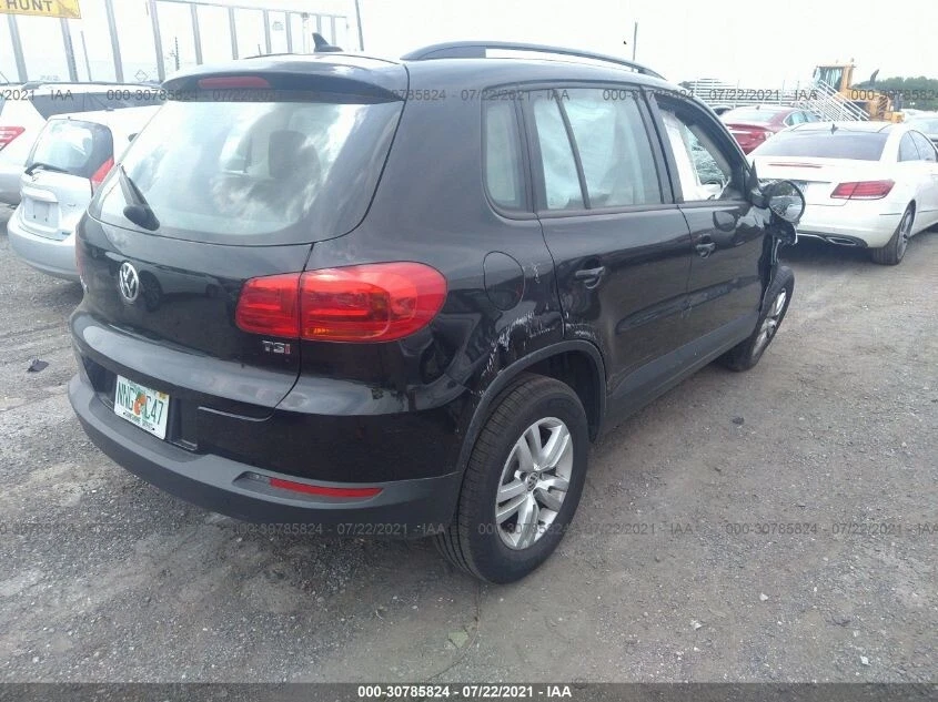 09 11 12 13 14 15 16 17 VW TIGUAN FRONT RIGHT PASS DOOR WEATHERSTRIP SEAL OEM - Image 4 of 4