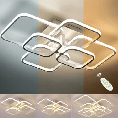 LIVING-AND-HOME Modern Ceiling Light 4/6/8 Head LED Lighting Pendant Lamp Bedroom Living Room