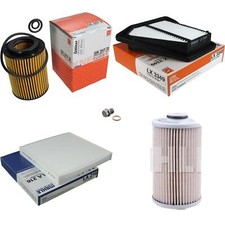 MAHLE Inspektionspaket Filterpaket passend für Honda CR-V III 2.2i-DTEC 4WD