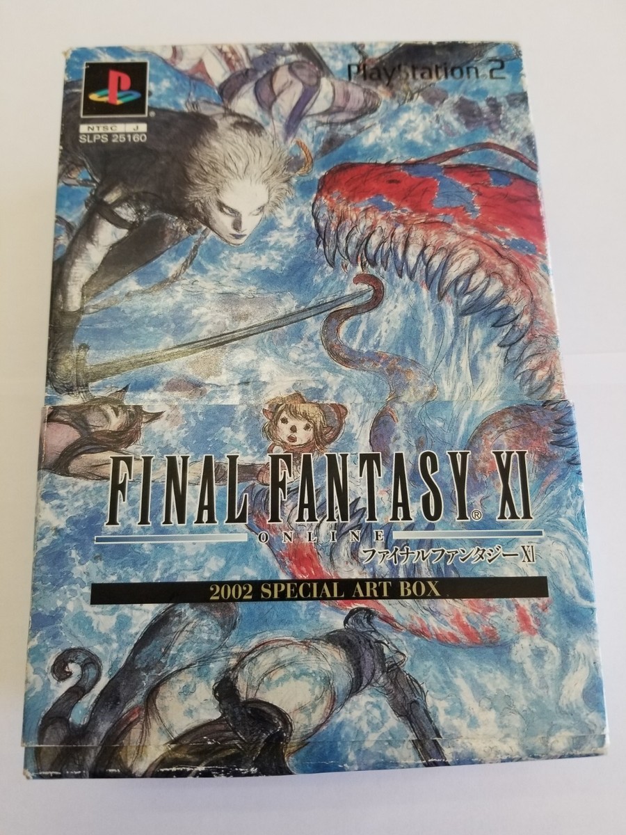 SONY PlayStation 2 PS2 Final Fantasy XI FF11 Online 2002 SONY PlayStation 2 PS2 Final Fantasy XI FF11 Online 2002