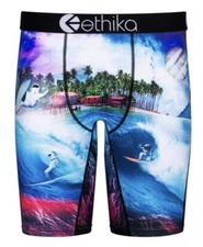 ETHIKA "SECRET SPOT"  Surfing BOXER BRIEF MEN'S SIZE MEDIUM NWT