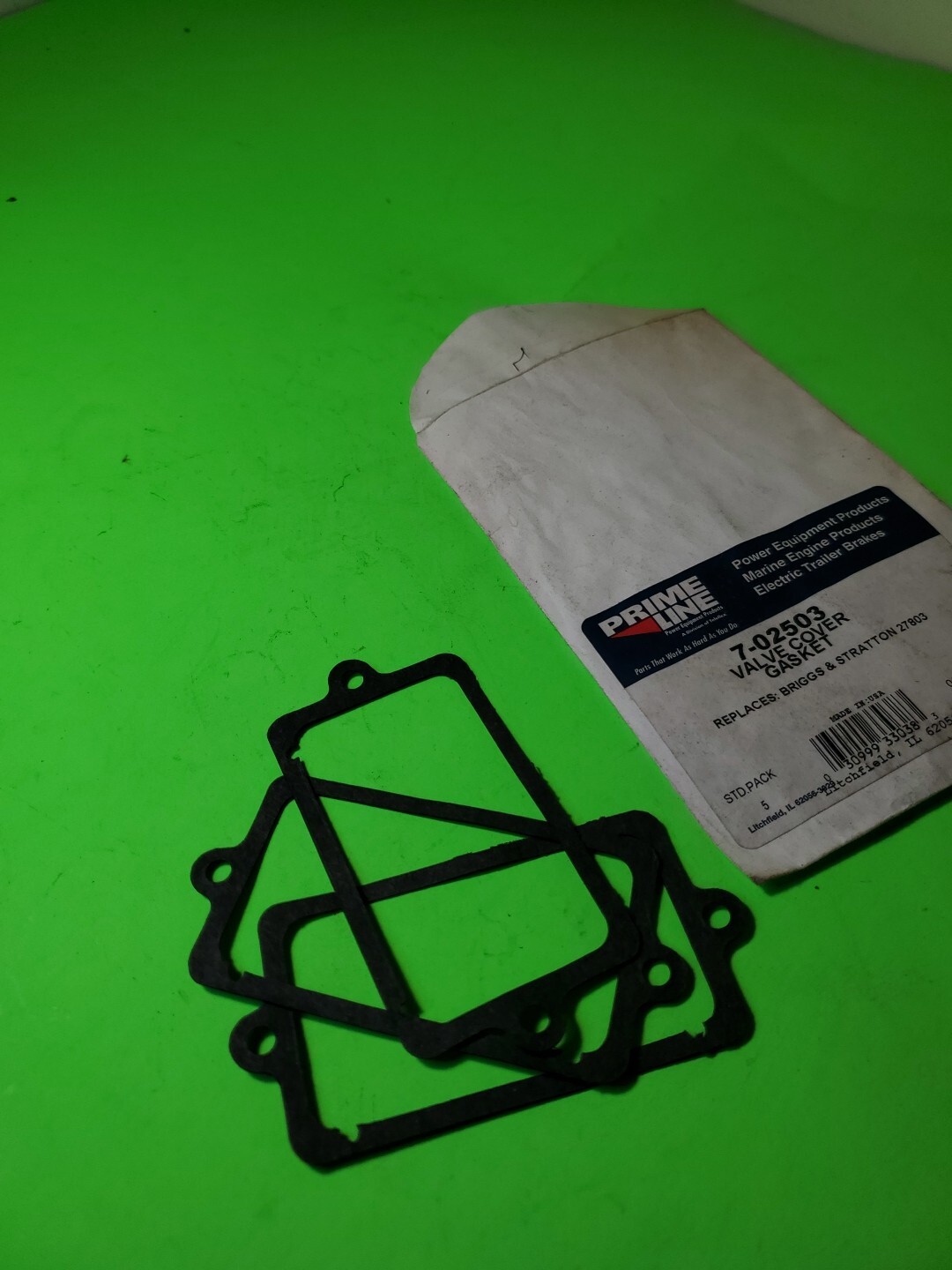 Briggs Stratton 27803 Valve Cover Gasket Kit - Lot of 3 - Prime Line 7-02503 Replacement