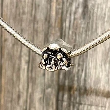 Christmas Nativity Jesus Birth Holiday Silver European Charm Bead fit bracelet