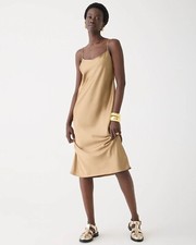 NWOT J Crew Gwyneth slip dress in luster charmeuse Size 00
