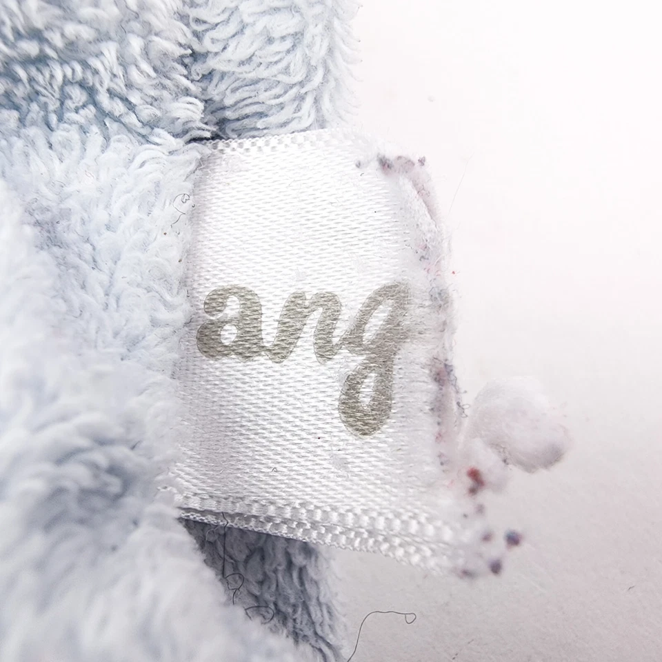 Angel Dear Elephant Lovey Azul Bebé Manta de Seguridad Lovie Blankie Juguete de Peluche Foto 4 de 4