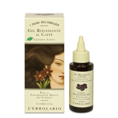 L'erbolario Gel de Réflexion Cheveux Avec Café 70ml Couleur Brun
