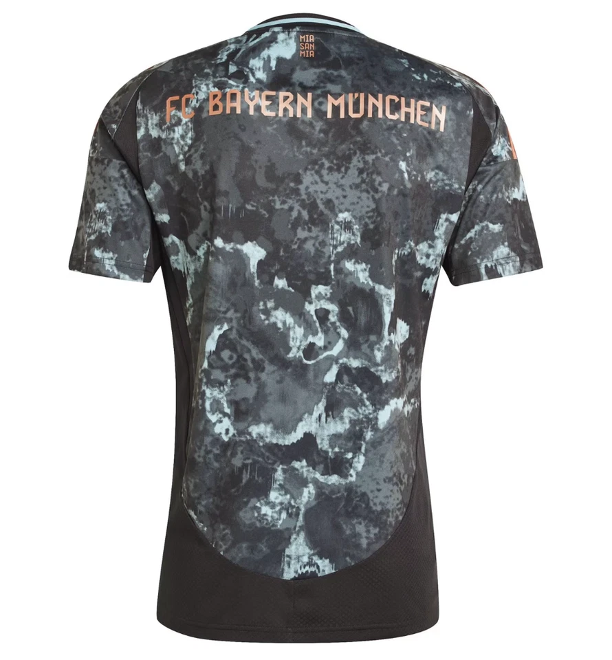 Adidas FC Bayern München Maillot Extérieur Noir Gris Bronze 3XL XXXL - Photo 2/2