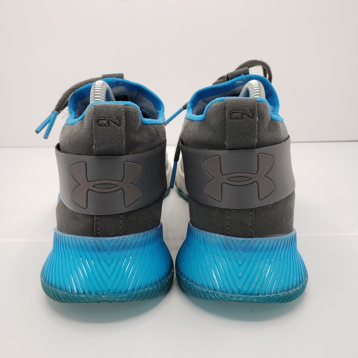Under Armour Cam Newton C1N Trainer Gray Blue Shoes 3000340