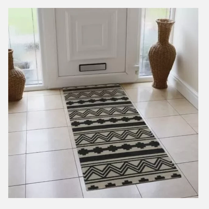 JVL Doormat and Runner Set Modern Design Decor Washable Floor Mat & Runner UK - Image 3 of 4