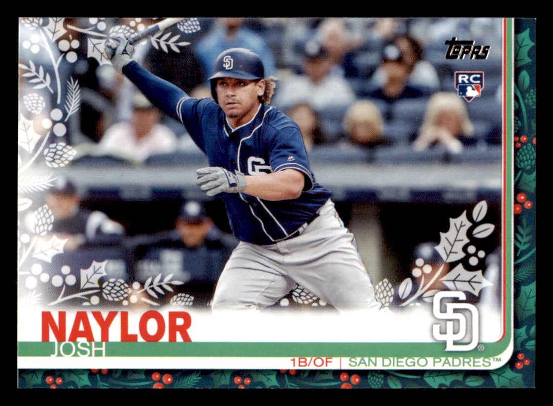 2019 Topps Holiday #HW140 Josh Naylor San Diego Padres RC