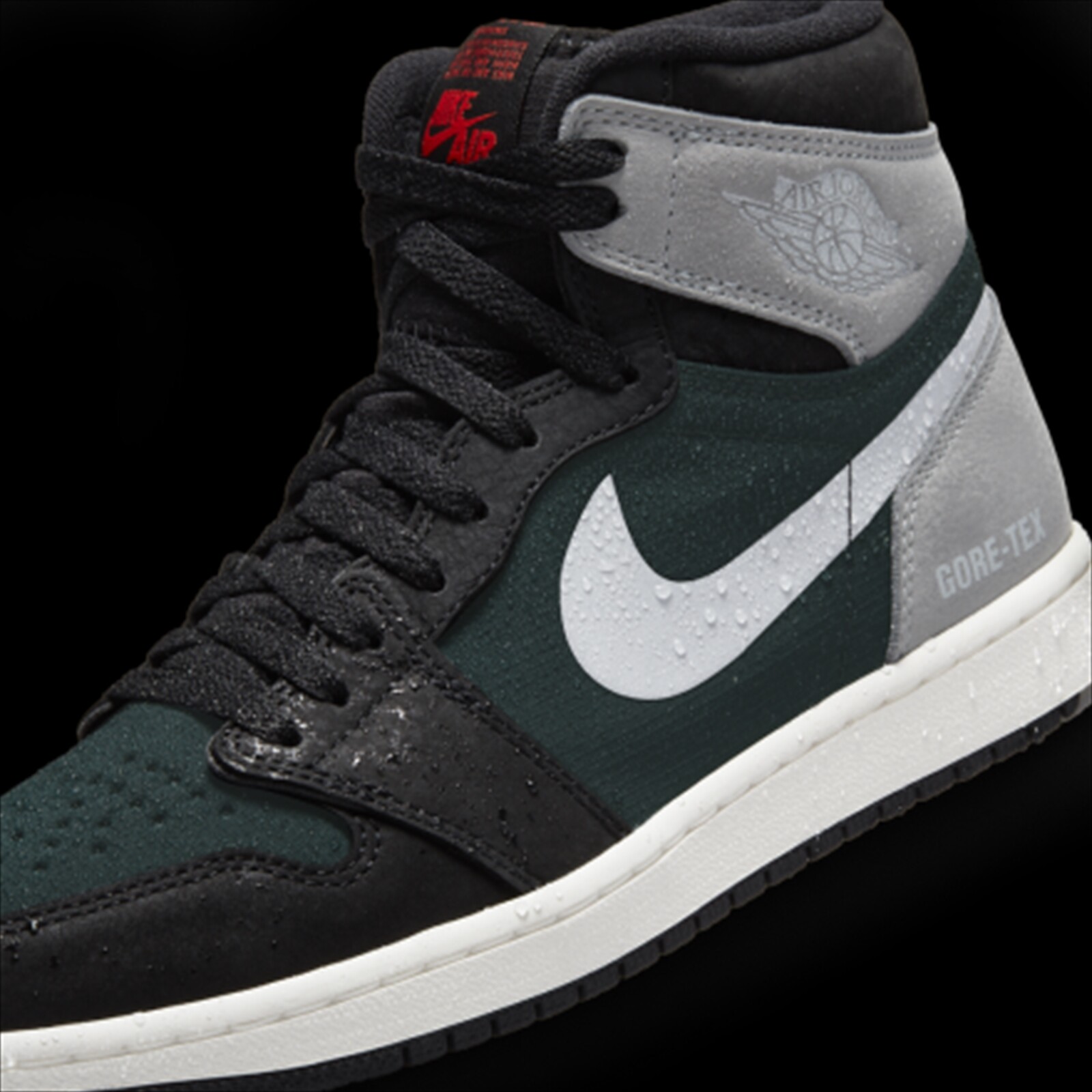 NIKE AIR JORDAN 1 ELEMENT GORE-TEX GTX BLACK PARTICLE GREY DB2889-001 US  9.5 | eBay