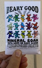 Grateful Dead Beary Good Mineral Bath Soak - TWO PACKAGES  
