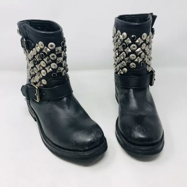 Biker boots best sale studs