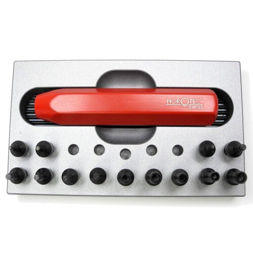 XLIUAX Lot De 5 Outils De Réglage Des Aiguilles De Montre, 3 Poussoirs