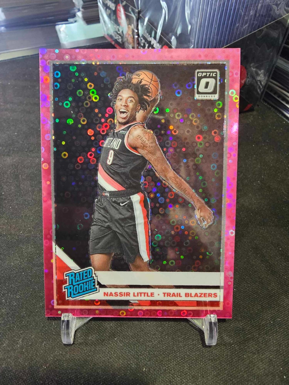 2019-20 Panini Donruss Optic Nassir Little #154 Fast Break Pink 19/20 RC!