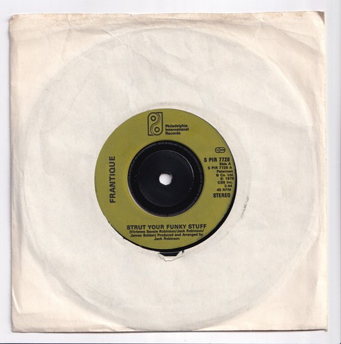 (AE737) Frantique, Strut Your Funky Stuff - 1979 - 7 inch vinyl