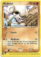 Pokemon EX Dragon  37/97 Meditite Card on eBay