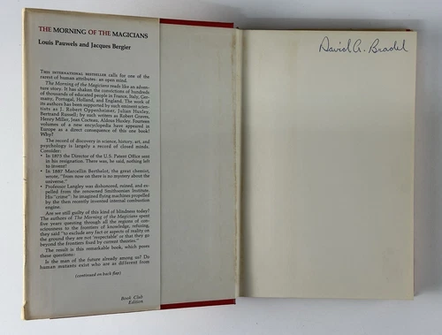 The Morning of The Magicians by Louis Pauwels & Jacques Bergier HCDJ 1964 1st US - 画像10/13