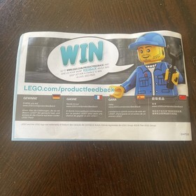 LEGO City #60107: Ladder Fire Truck ONLY | Sold As Pictured | Free Shipping!!!