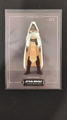 2021 Topps Star Wars High Republic Keeve Trennis PLATINUM 1/1 One of One Concept