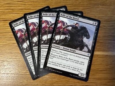 [MTG] 4 x Belle of the Brawl (078) - ELD - EN - NM - UC
