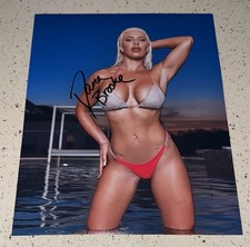 DANA BROOKE SIGNED 8X10 PHOTO WWE WRESTLING ASH BY ELEGANCE TNA AUTOGRAPH