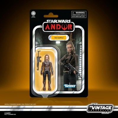 Hasbro F5624 Star Wars - Andor - Vel Sartha - The Vintage Collection, ca. 9,5 cm