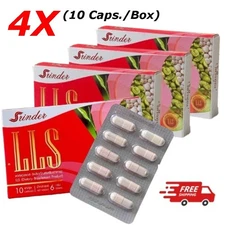 4X Srinder LLS Supplement Control Weight Burn Slim Fat Belly Healthy Feel Fresh
