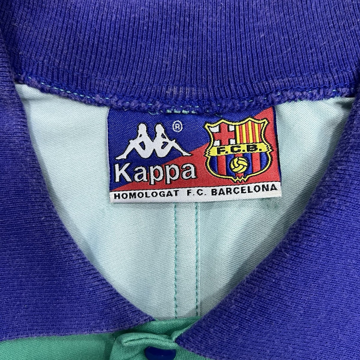 FC Barcelona 1992 Away Shirt by Kappa (Size L) | eBay