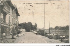 AX-BFP1-1192-94 - LE PERREUX - Le chemin de halage - Péniche