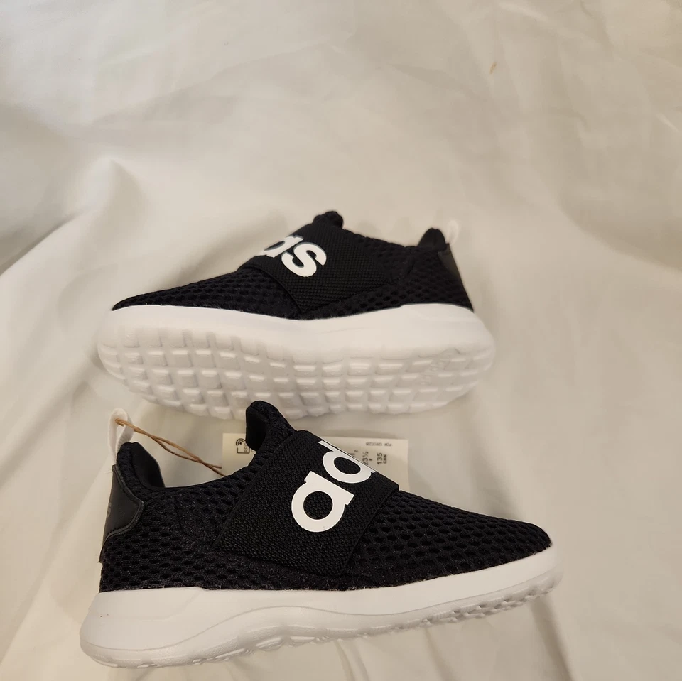 ZAPATOS DEPORTIVOS ADIDAS LITE RACER ADAPT 4.01 NIÑOS NEGROS TALLA 7K NIÑOS SIN CORDONES NUEVOS CON ETIQUETAS Foto 2 de 4