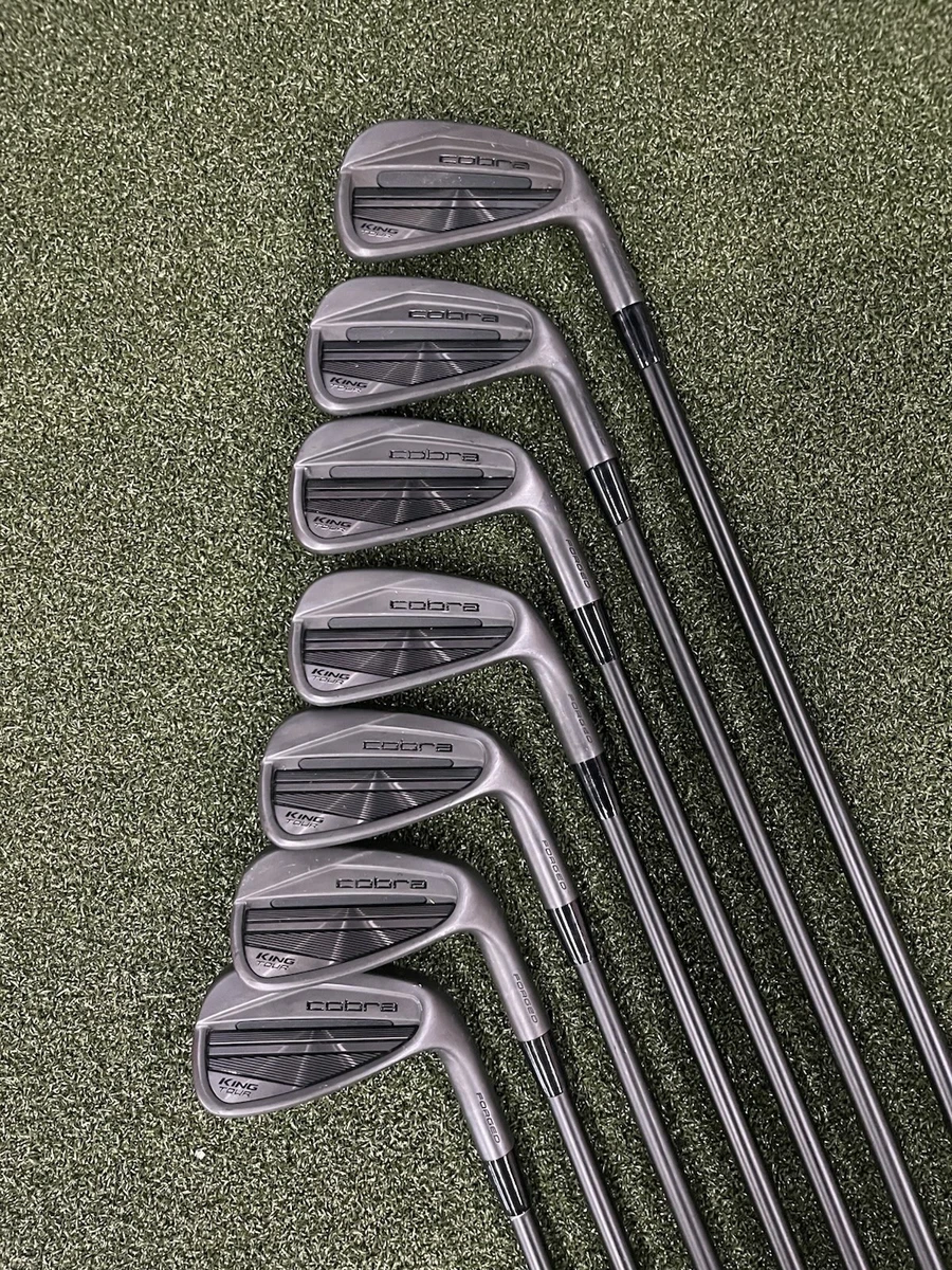 Fers Cobra Forged Tec 5-PW + GW - Graphite KBS PGI 85 Flex Stiff, Excellent état