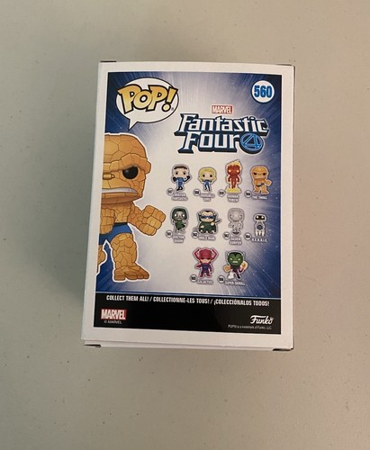 Funko Pop! Vinyl: Marvel - The Thing #560 - Picture 3 of 6