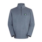 Ridgeline Men's Narvik Fleece 1/2 Zip Pullover Storm Blue Sweatshirt