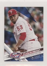 2017 Topps Mini Update Series Blue 1/10 Joaquin Benoit #US72 0w3