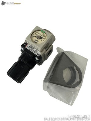 SMC AR20K-02BE Air Regulator 1/4 PT Thread 145 PSI w/ Backflow Function