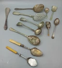 EPNS SILVER PLATE Spoons, Ladles, Strainers ,Sugar Spoon etc W&H TARNISHED