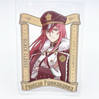 Black Clover Princia Funnybunny Clear Card Japan Anime Manga Shonen Jump Rare