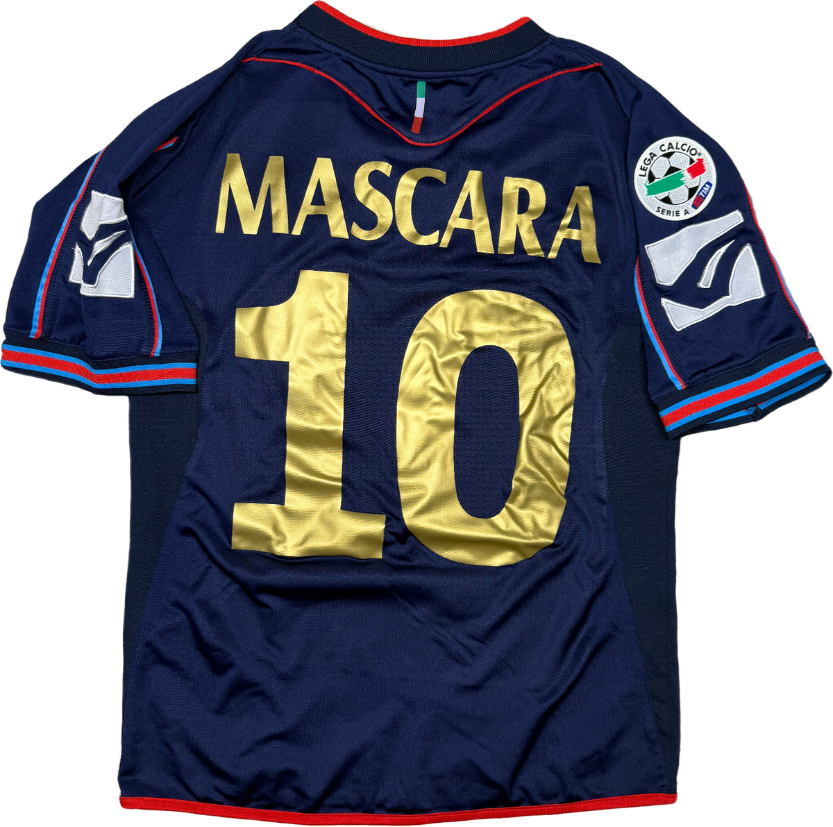 Maillot De Foot Vintage Catania Mascara Legea Domicile 2009/10 Taille L