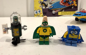 Lego SpongeBob SquarePants 3815 Heroic Heroes of the Deep - complete with manual